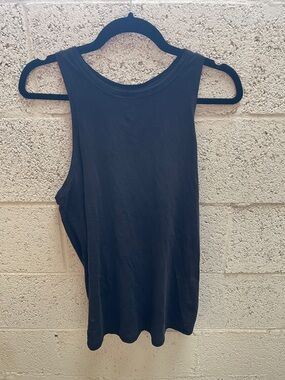 Lululemon Open Back Women's Black Sleeveless Tank Top